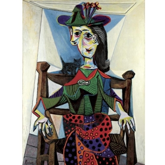 DORA MAAR AU CHAT - Pablo Picasso