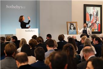 Sotheby’s Contemporary Sale in London Rakes $126.6 M. in Relatively Tame Performance