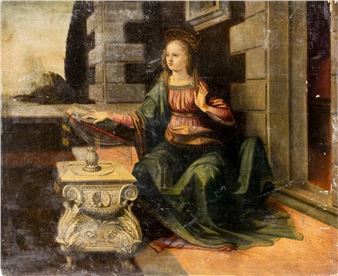Annunciation - Leonardo da Vinci