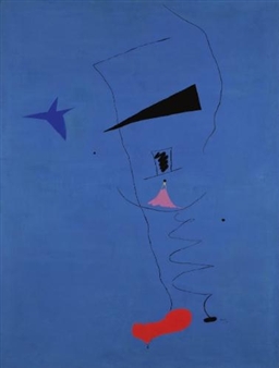 PEINTURE (ÉTOILE BLEUE) - Joan Miró