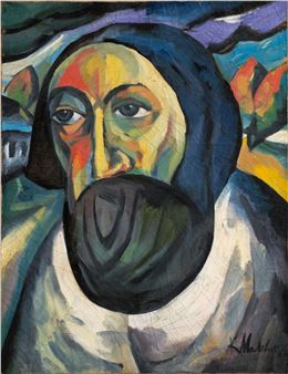 Head of a Peasant - Kazimir Malevich