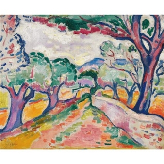 L'oliveraie - Georges Braque