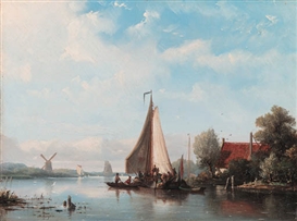 Nicolaas Riegen (Dutch, 1827 - 1889)