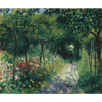 FEMMES DANS UN JARDIN - Pierre-Auguste Renoir