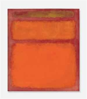 Orange, Red, Yellow - Mark Rothko