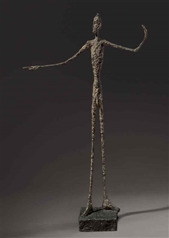 L'homme au doigt - Alberto Giacometti