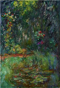 Coin du bassin aux nymphéas - Claude Monet