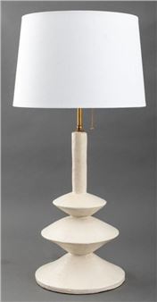 Giacometti Style Modern White Table Lamp - Alberto Giacometti
