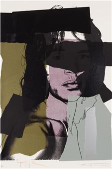 Mick Jagger (F.S.II.145 - Andy Warhol