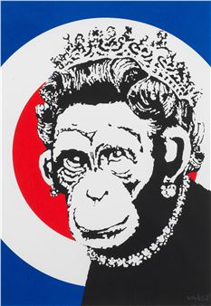 Monkey Queen - Banksy