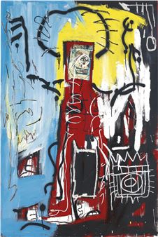 Untitled (One Eyed Man or Xerox Face) - Jean-Michel Basquiat