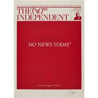 NO NEWS TODAY - 2008 - Damien Hirst