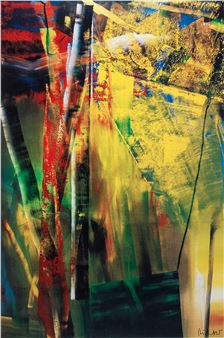 Farboffsetdruck/geprägtes Papier - Gerhard Richter
