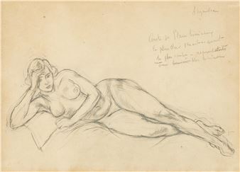 Nu couché (Biscotto - Henri Matisse