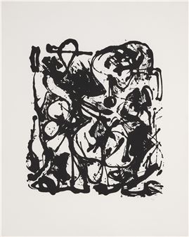 Untitled (O'Connor & Thaw 1094) - Jackson Pollock