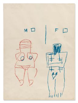 Untitled (Mother/Father - Jean-Michel Basquiat