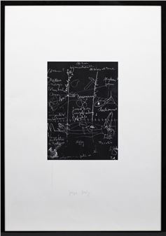 Serigraphie/Velin - Joseph Beuys