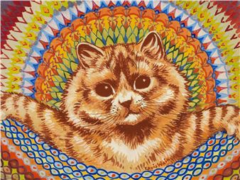 Psychedelic Cat - Louis Wain