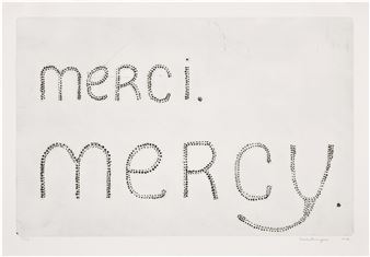 Merci. mercy., from Documenta IX (MoMA 730/III) - Louise Bourgeois