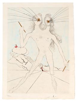 Bicéphale (Les Amours de Cassandre) - Salvador Dalí