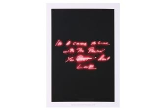 It's a Crime to Live With the Person You Don't Love - Tracey Emin